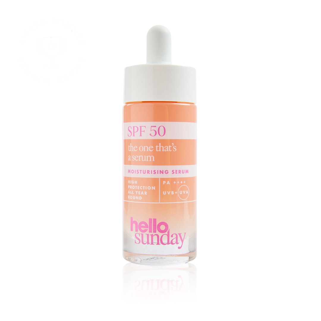 HELLO SUNDAY The One That's a Serum SPF 50 Hydrating and Brightening Vitamin C Serum  هيلو سنداي مصل فيتامين C المرطب والتفتيح