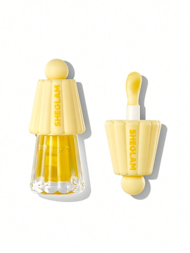 SHEGLAM Jelly Wow Hydrating Non-Sticky Lip Oil Moisturizing Plumping Lip oil  شيكلام ملمع شفاه