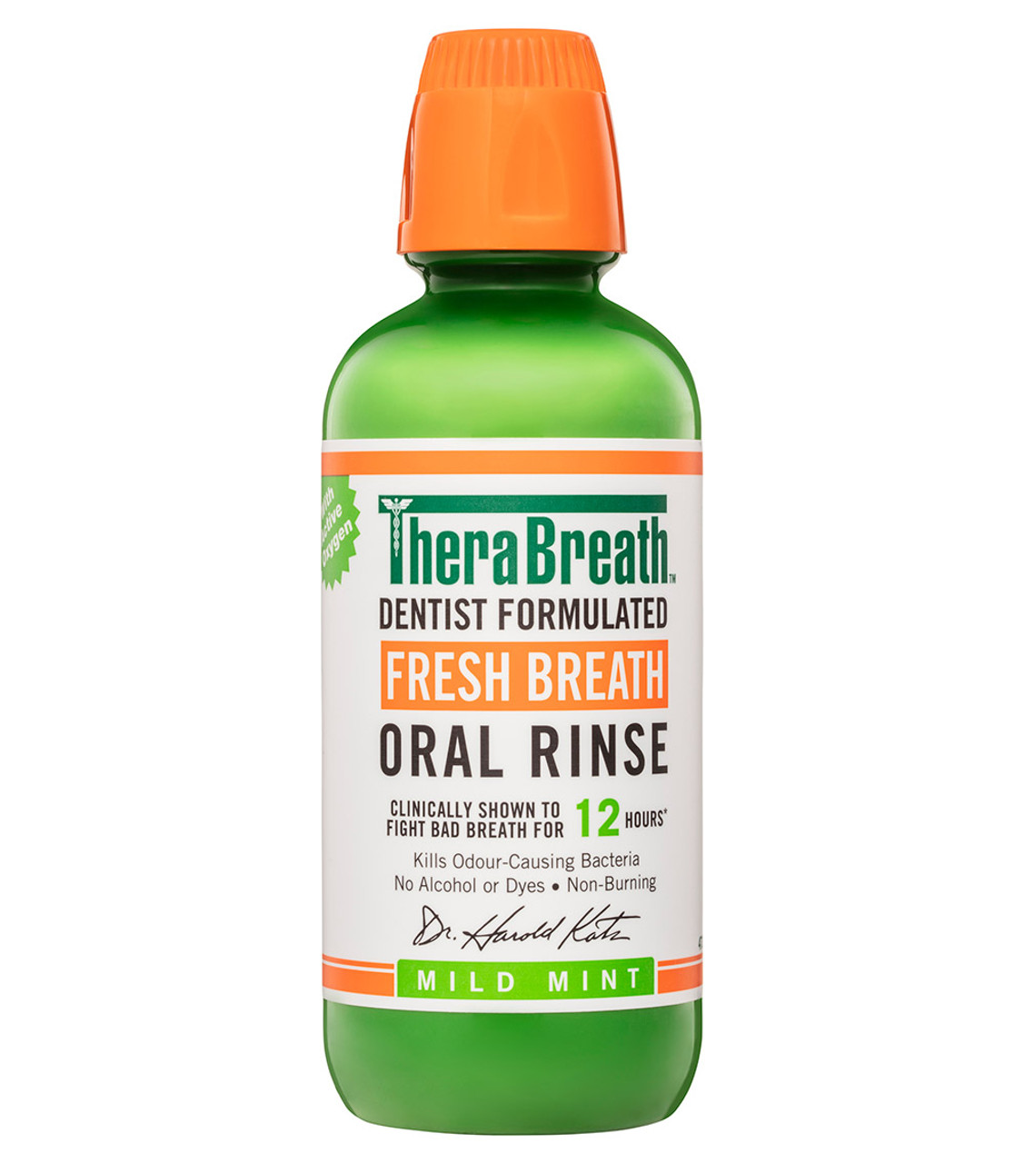 Therabreath Mild Mint Oral Rinse  88.7ml غرغرة من ثيرابريث بالنعناع الخفيف