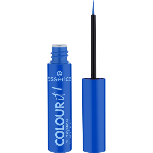 ESSENCE Colour It! Liquid Eyeliner 01 Royal Blue  ايسنس محدد العيون السائل باللون الازرق