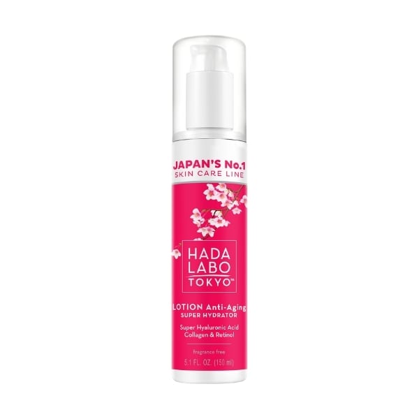 HADA LABO TOKYO Lotion Anti-aging Super Hydrator 150ml هادا لابو لوشن مضاد للشيخوخة
