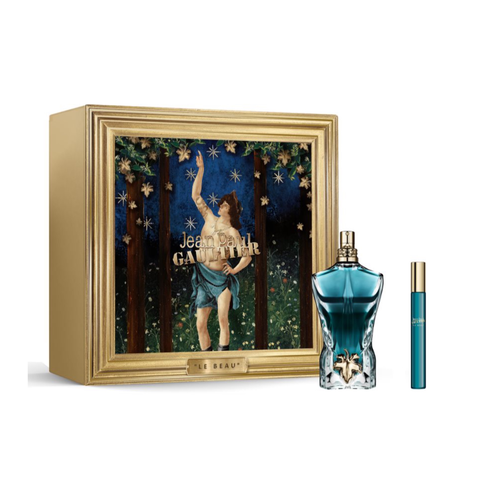 JEAN PAUL GAULTIER Le Beau EDT M 125 ml سيت جان بول جالتييه لو بو او دي تواليت للرجال