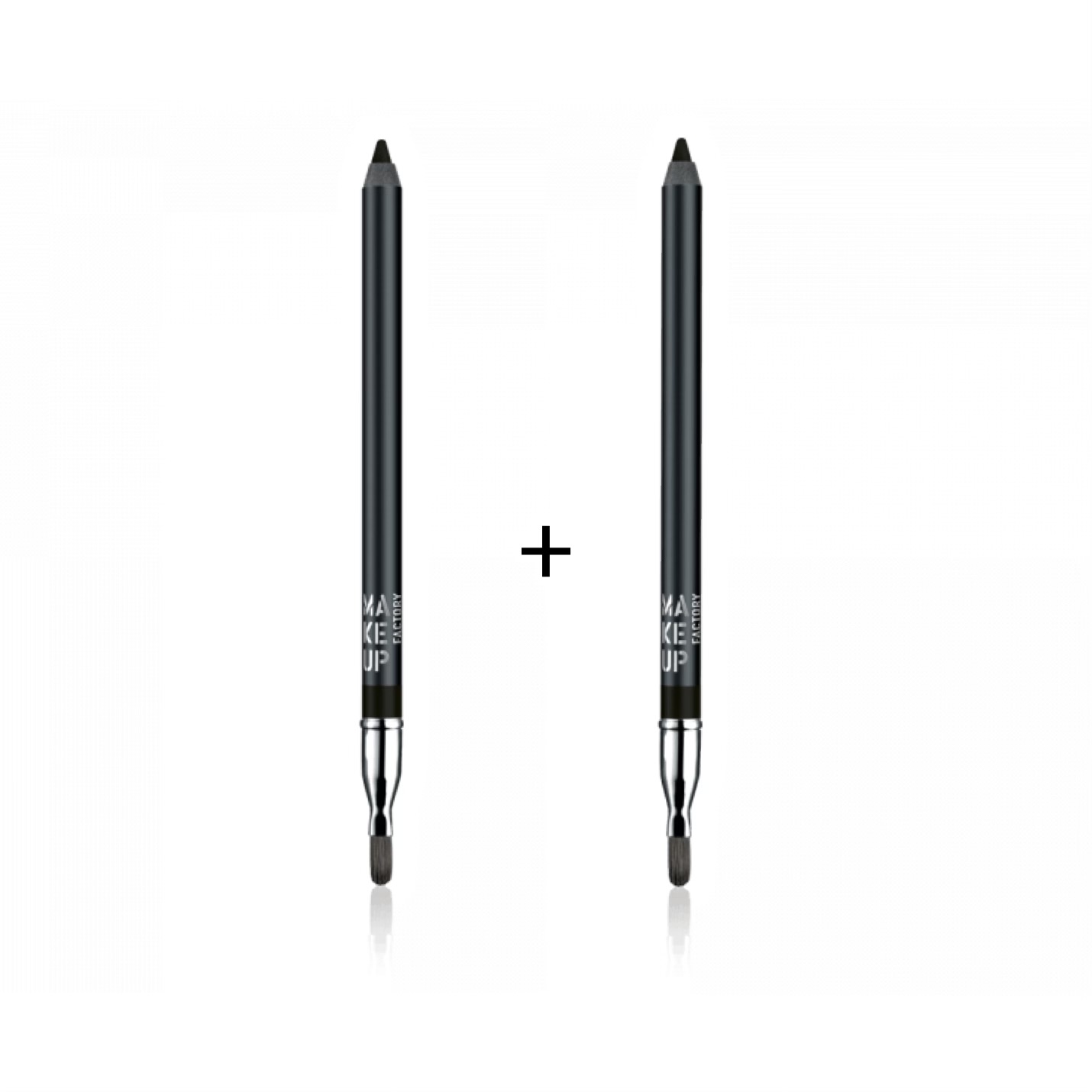 Make up factory SMOKY LINER LONG-LASTING & WATERPROOF 01 (1+1 FREE ) اب فاكتوري كحل عيون ضد الماء(1+1 مجاناً)