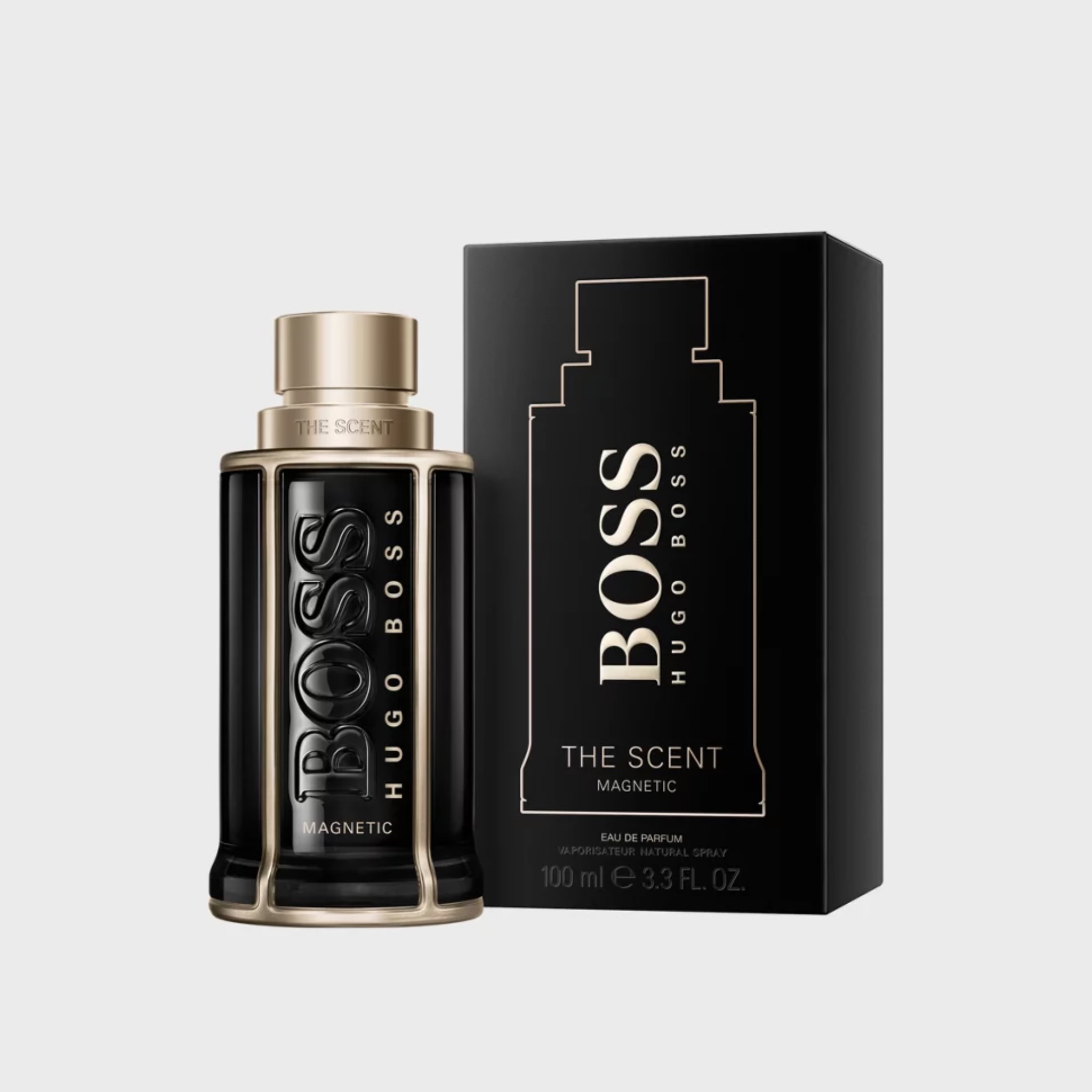 HUGO BOSS The Scent  Magnetic Eau De Parfum Hugo Boss for men 100ml بوس ذا سينت فور هيم ماجنتيك هوجو بوس للرجال