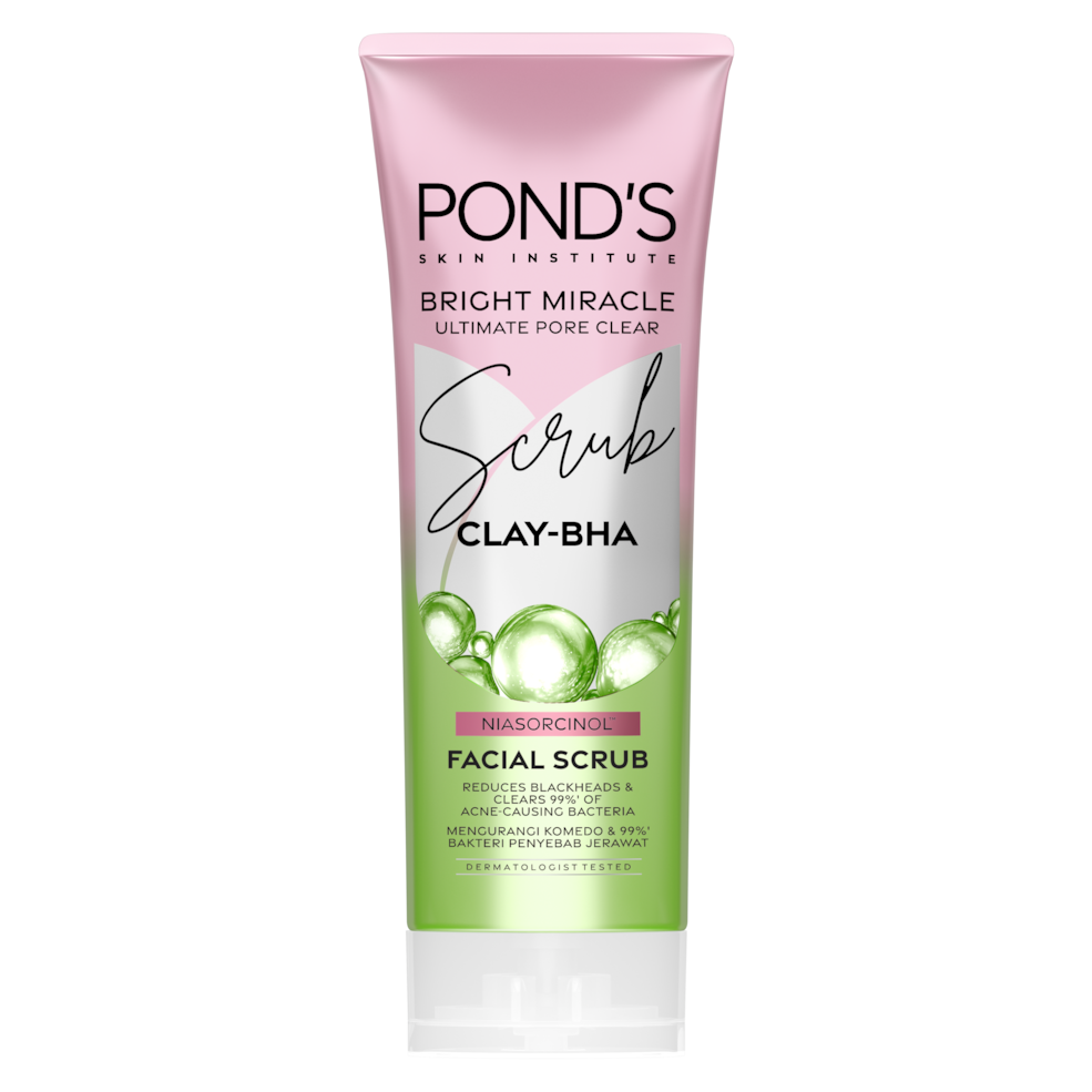 POND’S Bright Miracle   ULTIMATE PORE CLEAR FACIAL SCRUB بوندز سكراب للوجه