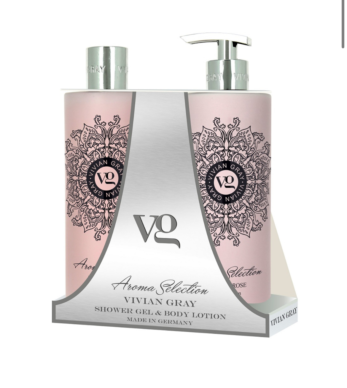 VIVIAN GRAY LOTUS & ROSE 2 PCS SET فيفيان جراي سيت لوشن وجل استحمام