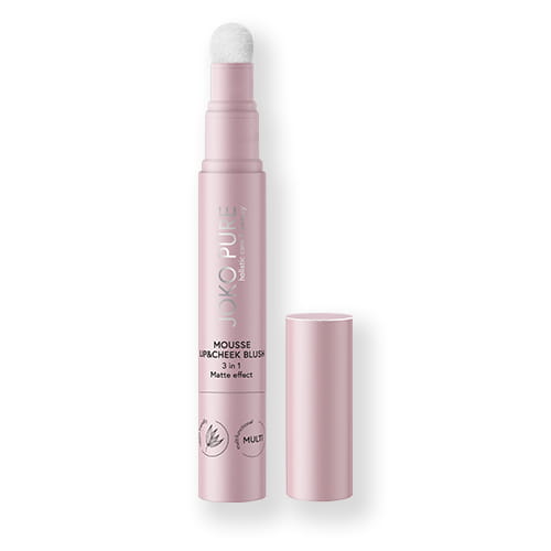 JOKO PURE holistic care & beauty MOUSSE LIP & CHEEK BLUSH 3 in 1 جوكو موس الشفاه والخدود 3 في 1