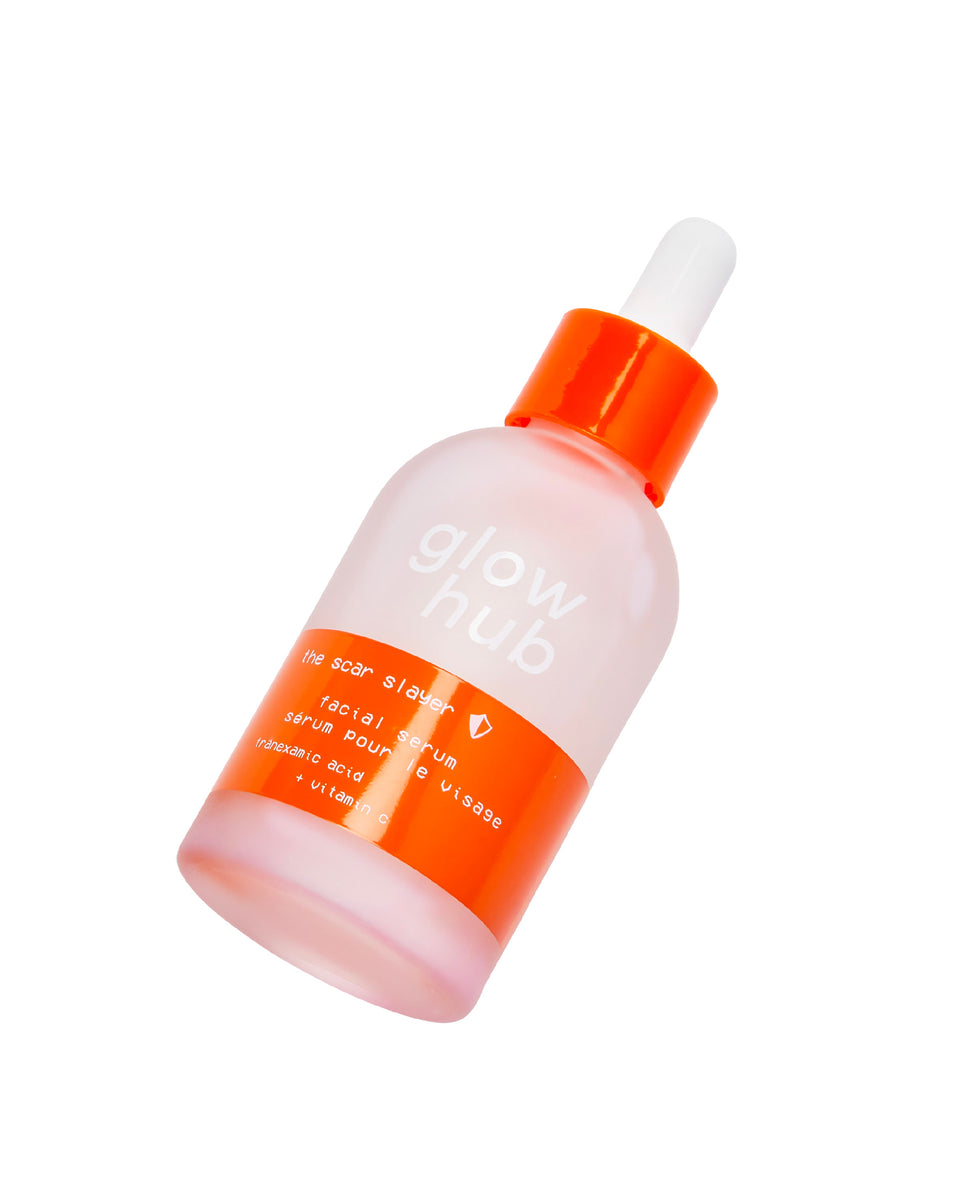 GlOW HUB THE SCAR SLAYER FACIAL SERUM 60ML   كلوهوب سيروم لمعالجة ندبات الوجه