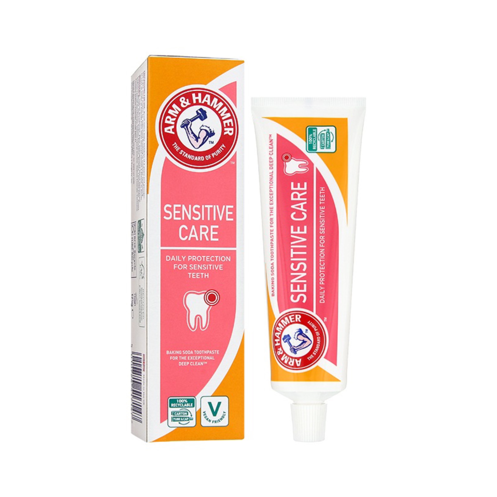 Arm & Hammer Arm & Hammer Tooth Paste Sensitive Care  ارم اند هامر معجون اسنان للاسنان الحساسة