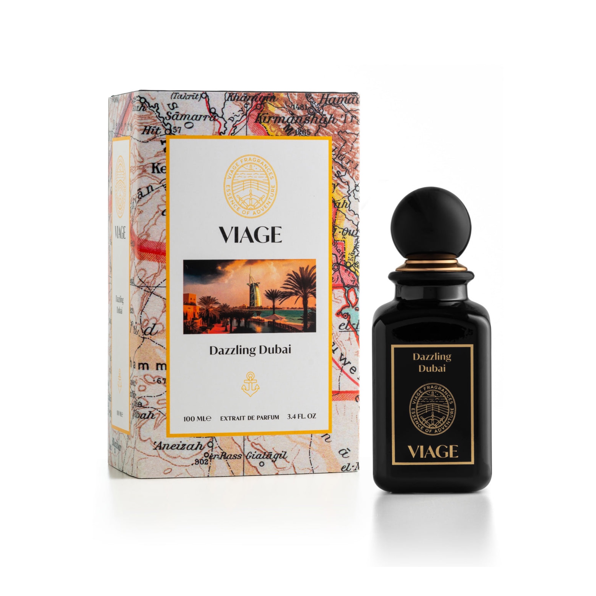 VIAGE Dazzling Dubai for women and men extrait de parfum100ml عطر للنساء والرجال