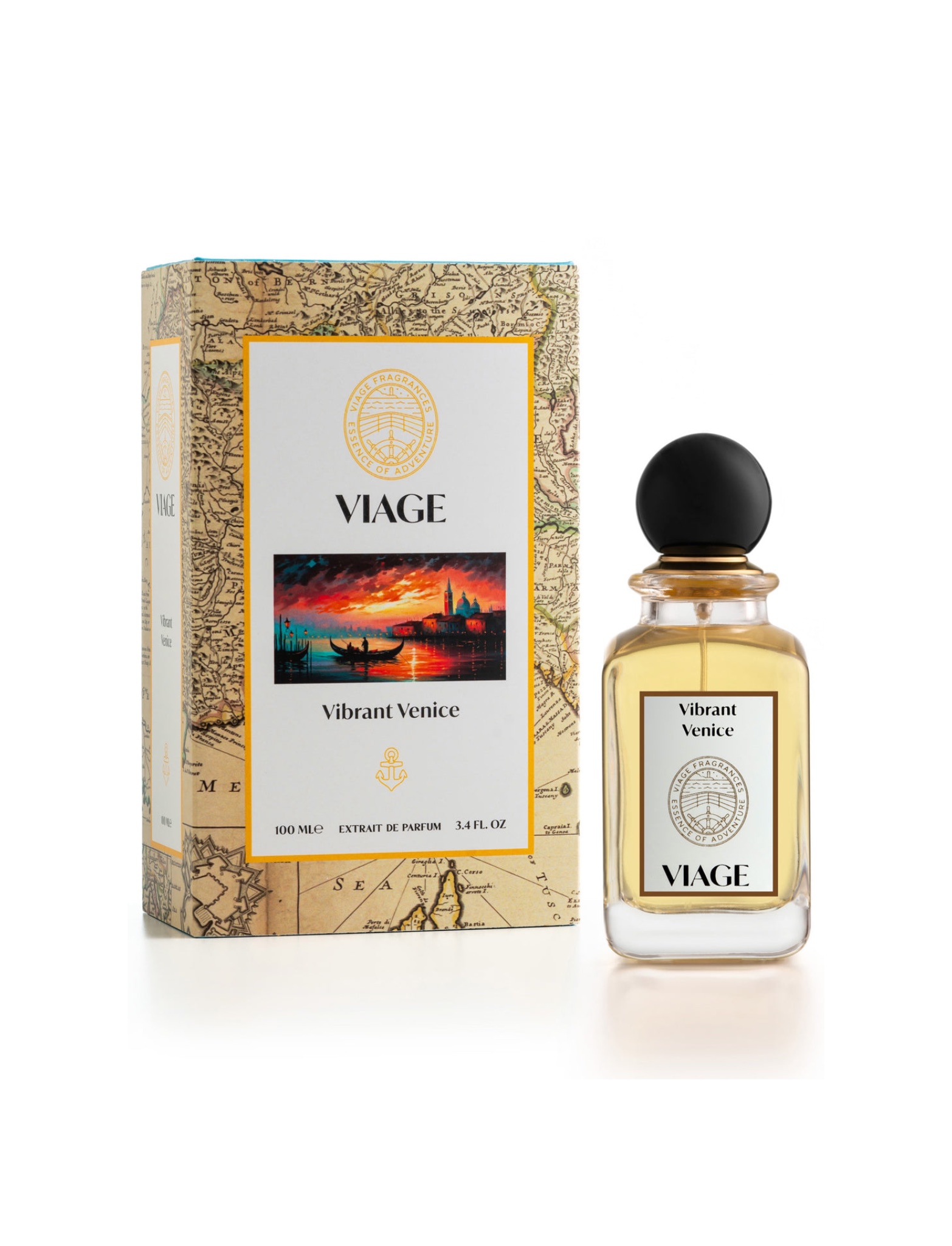 VIAGE Vibrant Venice for women and men extrait de parfum100ml عطر للنساء والرجال