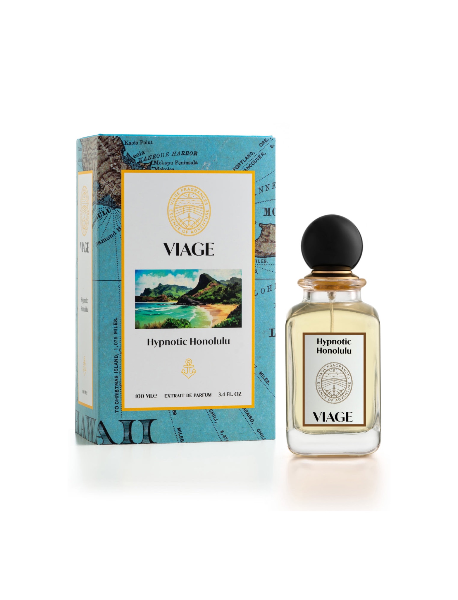 VIAGE Hypnotic Honolulu for women and men extrait de parfum100ml عطر للنساء والرجال