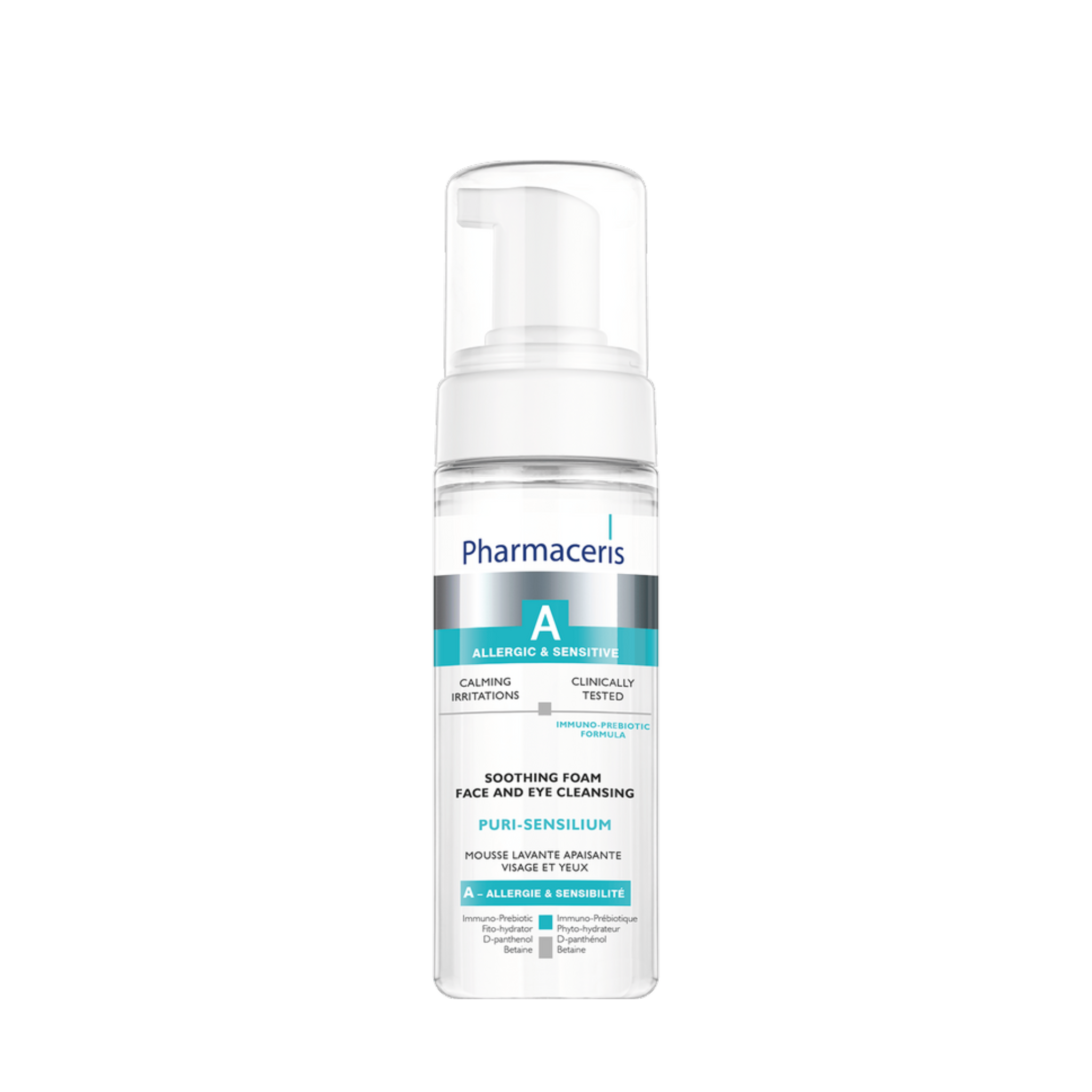 Pharmaceris A SOOTHING FOAM face and eye cleanوsing فارماسيريس أ رغوة مهدئة تنظيف الوجه والعين