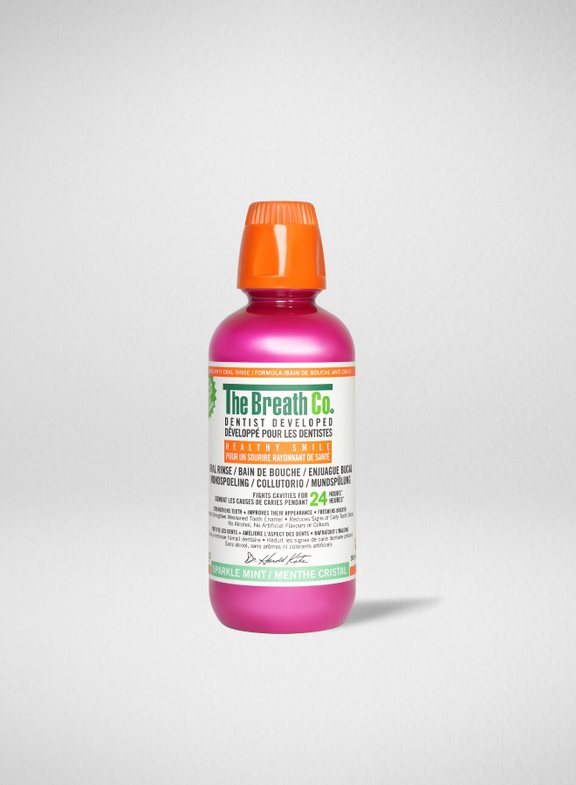 TheBreathCo. Sparkle Mint 500ml غرغرة النعناع للفم