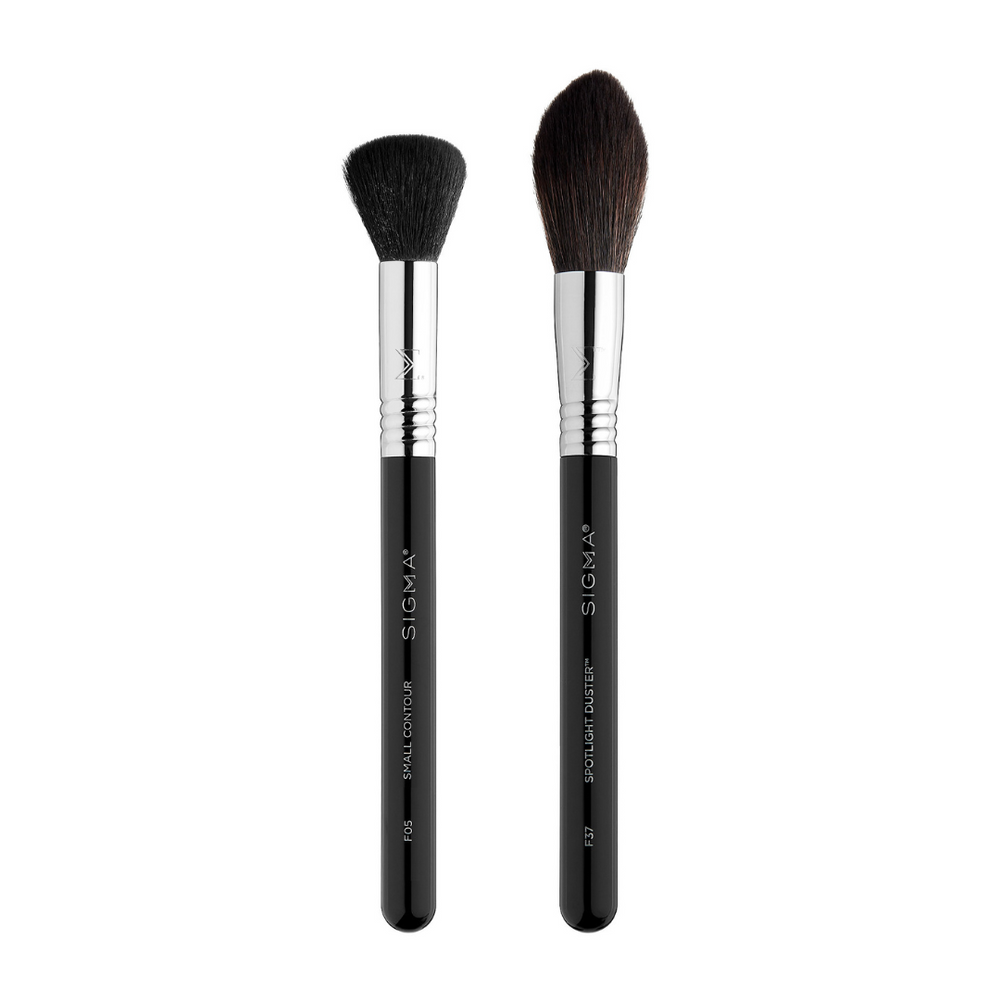 SIGMA BEAUTY SCULPT + GLOW BRUSH DUO سكما مجموعة فرش للميكاب