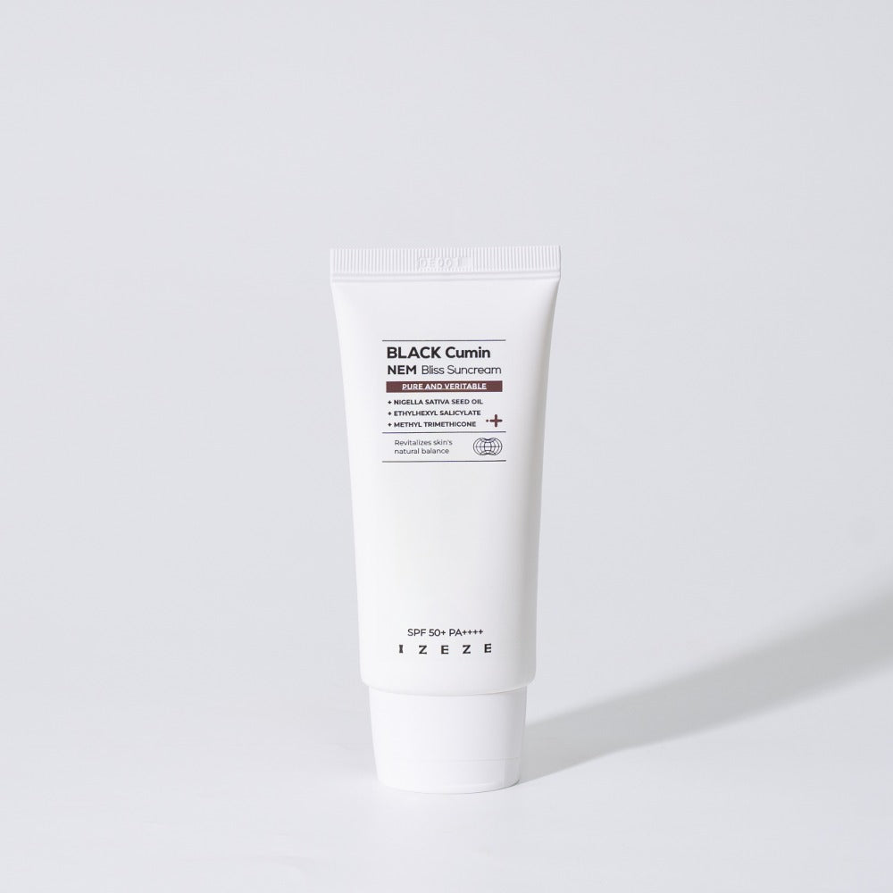 IZEZE BLACK CUMIN NEM BLISS SUNCREAM 50ML  كريم الحماية من الشمس بالكمون الأسود