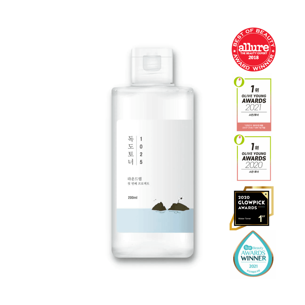 ROUND LAB 1025 Dokdo Toner 200ml راوند لاب دوكدو تونر