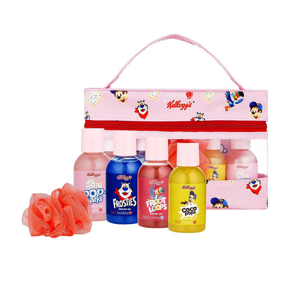 BUBBLE T COSMETICS Kellogg's Shower Gel Gift Set بابل تي مجموعة هدايا جل الاستحمام من كيلوجز