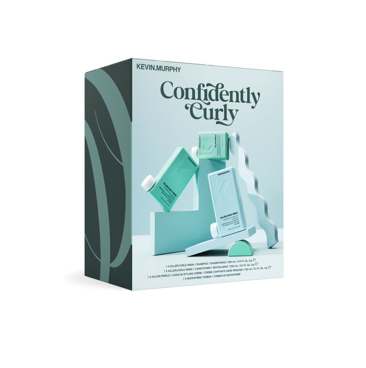 KEVIN MURPHY CONFIDENTLY CURLY SET كيفن مورفي سيت العناية بالشعر الكيرلي