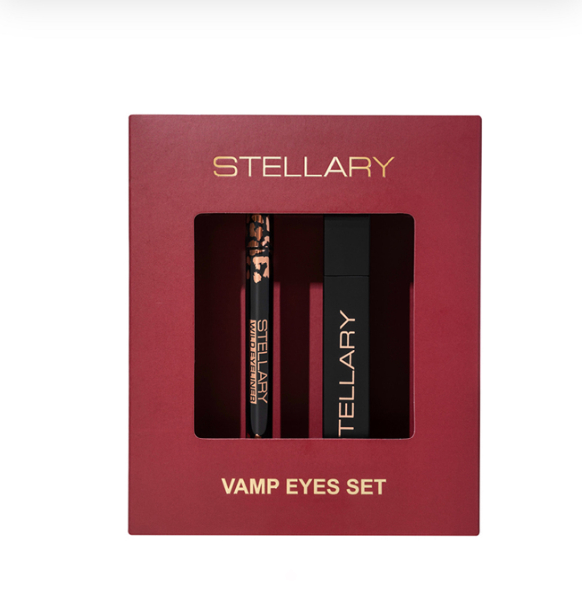 STELLARY Set (FALSE LASHES MASCARA  + Felt eyeliner) مجموعة العيون من ستيلاري
