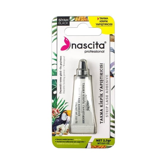 Nascita False Eyelash Adhesive Black 2.5 gr - 05 ناسيتا صمغ رموش اسود