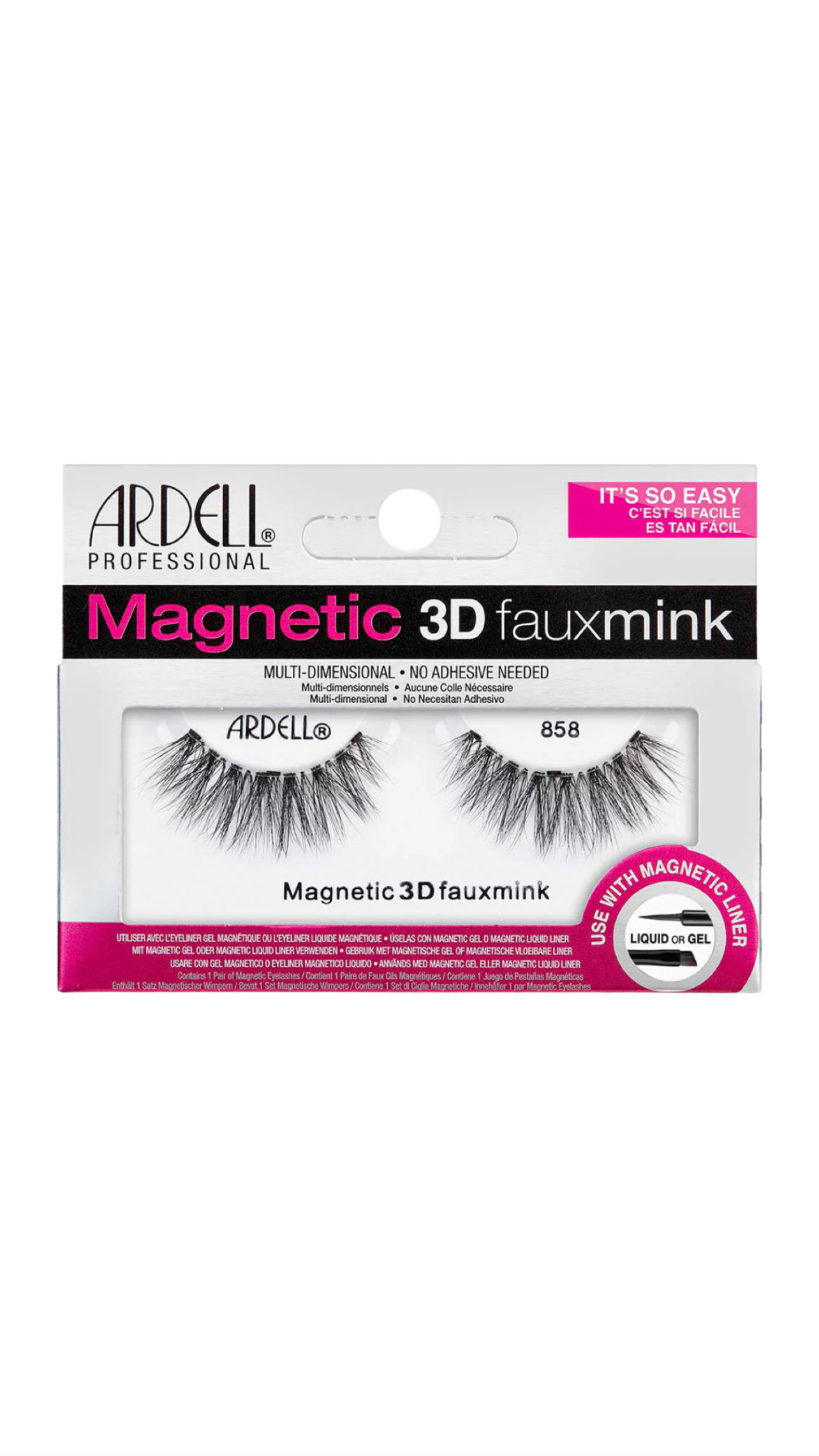 ARDELL Magnetic Lashes 3D Faux Mink 858 رموش للعيون