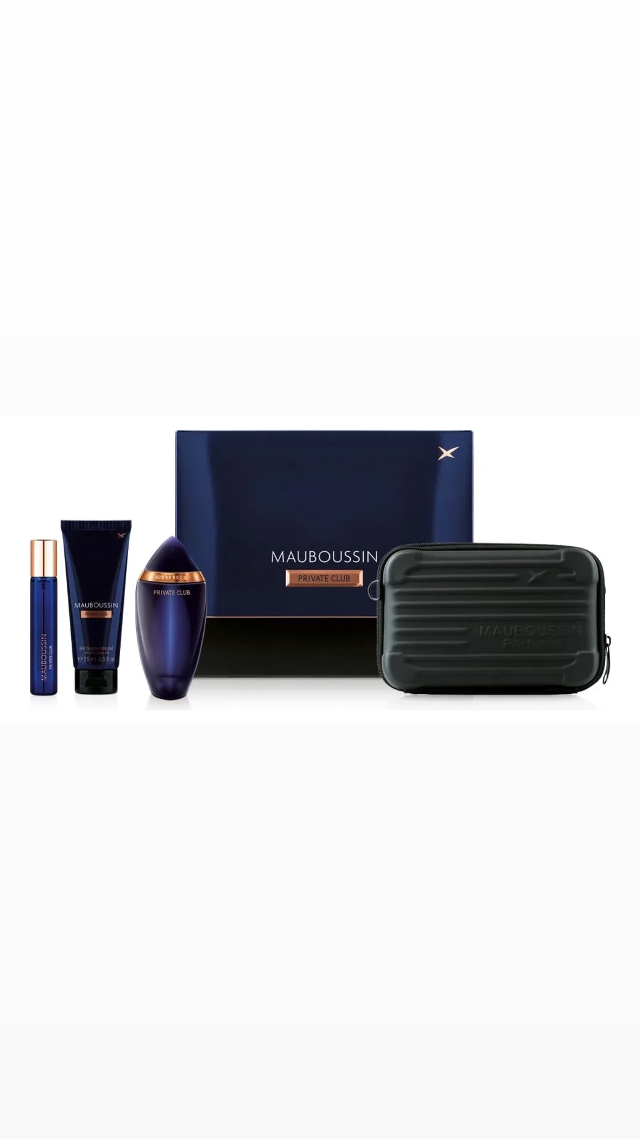 MAUBOUSSIN PRIVATE CLUB COFFRET PRESTIGE مجموعة هدايا للرجال