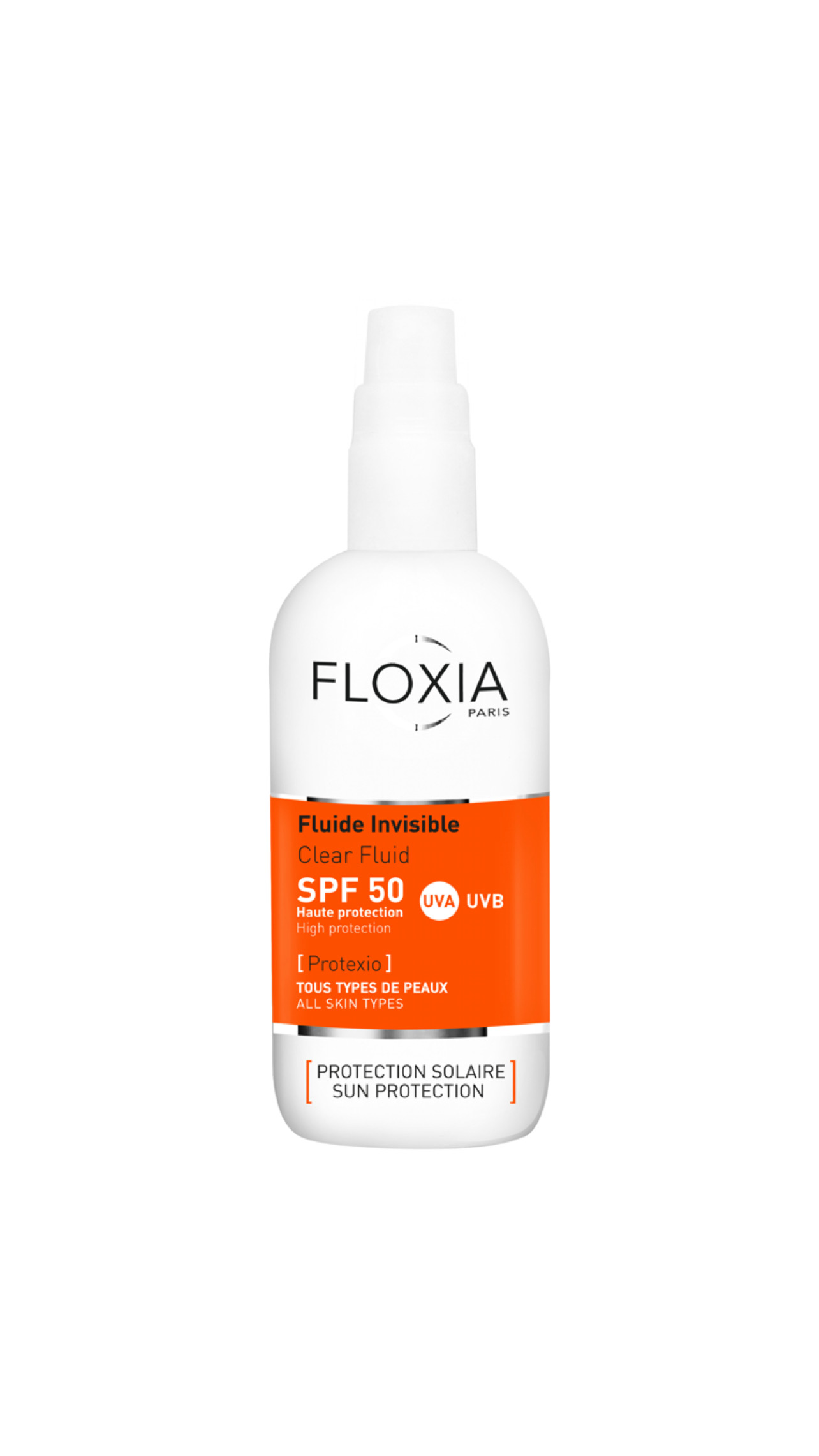 FLOXIA Clear INVISIBLE Fluid SPF 50 PROTEXIO – 100 ml فلوكسيا واقي من اشعة الشمس