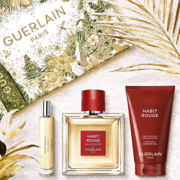 GUERLAIN Habit Rouge – Gift Pack جيرلان هابيت روج - مجموعة هدية