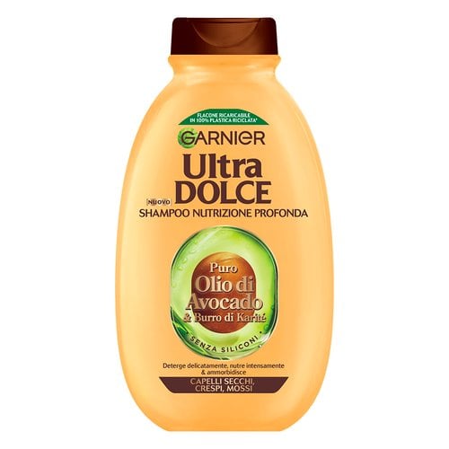 Garnier Deep Nourishing Shampoo Pure Avocado Oil & Shea Butter شامبو مغذي عميق بزيت الأفوكادو النقي وزبدة الشيا