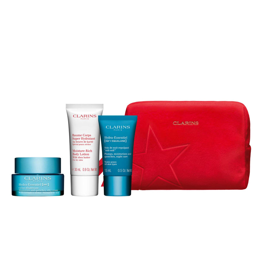 CLARINS Hydra-Essentiel Collection set مجموعة كلارنس هيدرا-اسنشيل