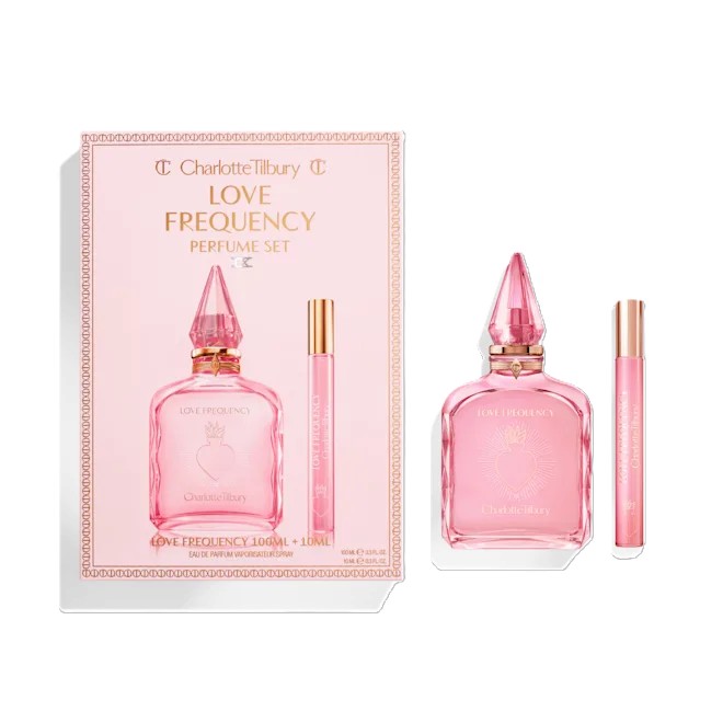 CHARLOTTE TILBURY LOVE FREQUENCY LIMITED EDITION PERFUME SET شارلوت مجموعة عطور أصدار محدود