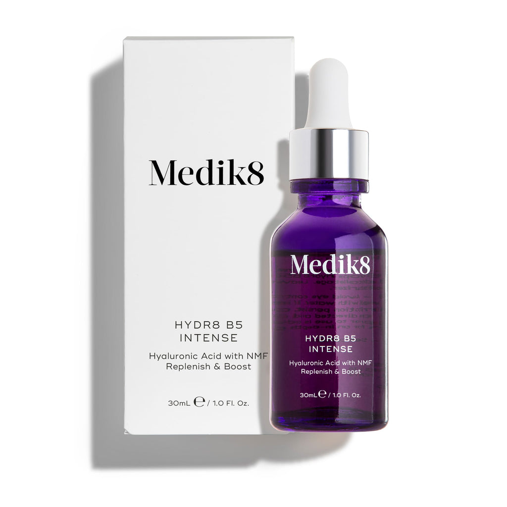 MEDIK8 HYDR8 B5 INTENSE Supercharged Multi-Weight Hyaluronic Acid Serum with NMF 30ml سيروم حمض الهيالورونيك متعدد الأوزان مع عامل امتلاء البشرة الطبيعي