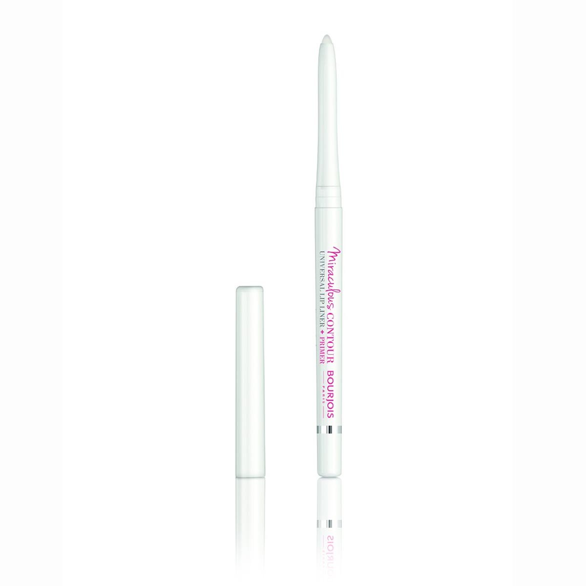 BOURJOIS Miraculous Contour Lip Liner and Primer Universal Shade Clear قلم تحديد الشفاه المحايد