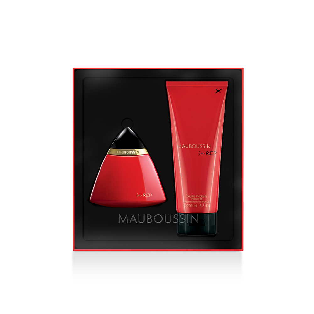 MAUBOUSSIN IN RED COFFRET JUMBO مجموعة هدايا للنساء