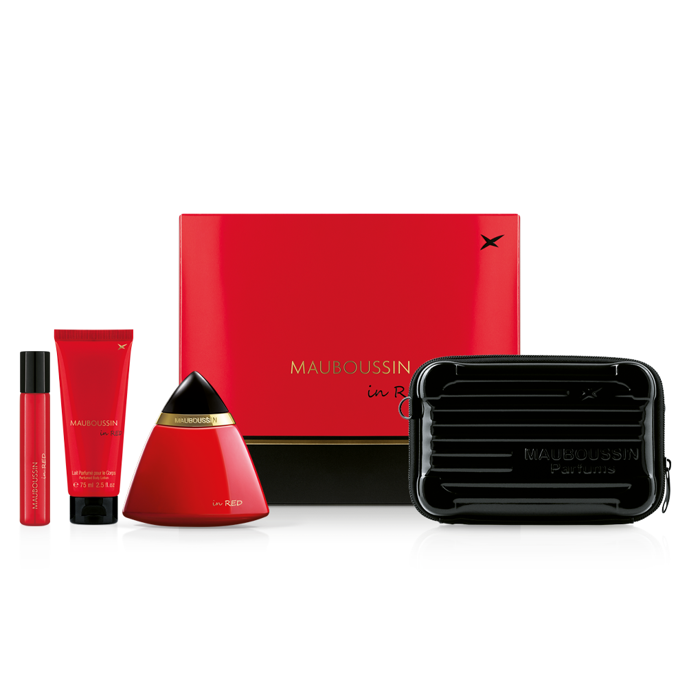 MAUBOUSSIN IN RED COFFRET JUMBO مجموعة هدايا للنساء