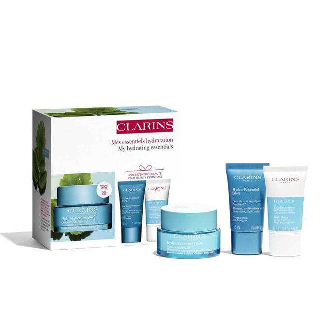 CLARINS Hydra-Essentiel [HA²] Collection set كلارنس مجموعة العناية بالبشرة
