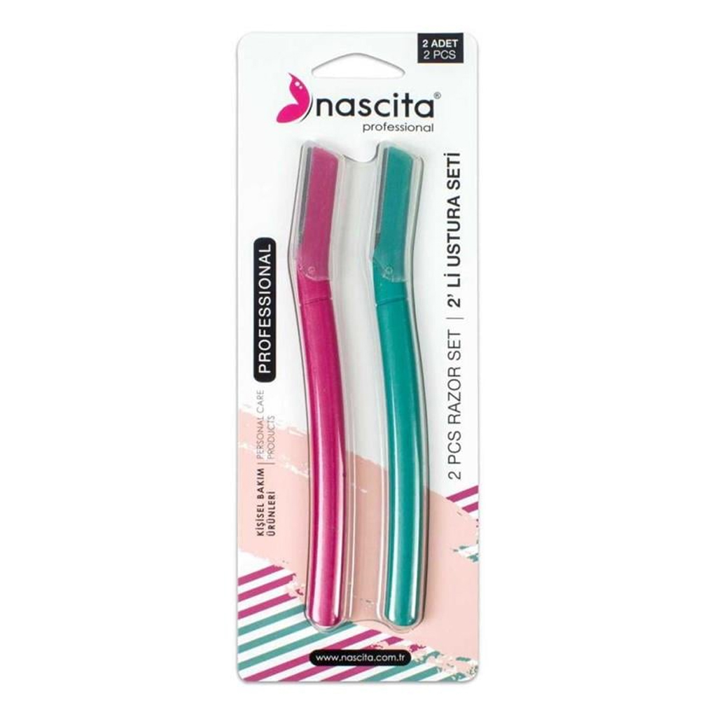 NASCITA FACIAL RAZOR 2 SET - 13 ناسيتا شفرات ازالة الشعر