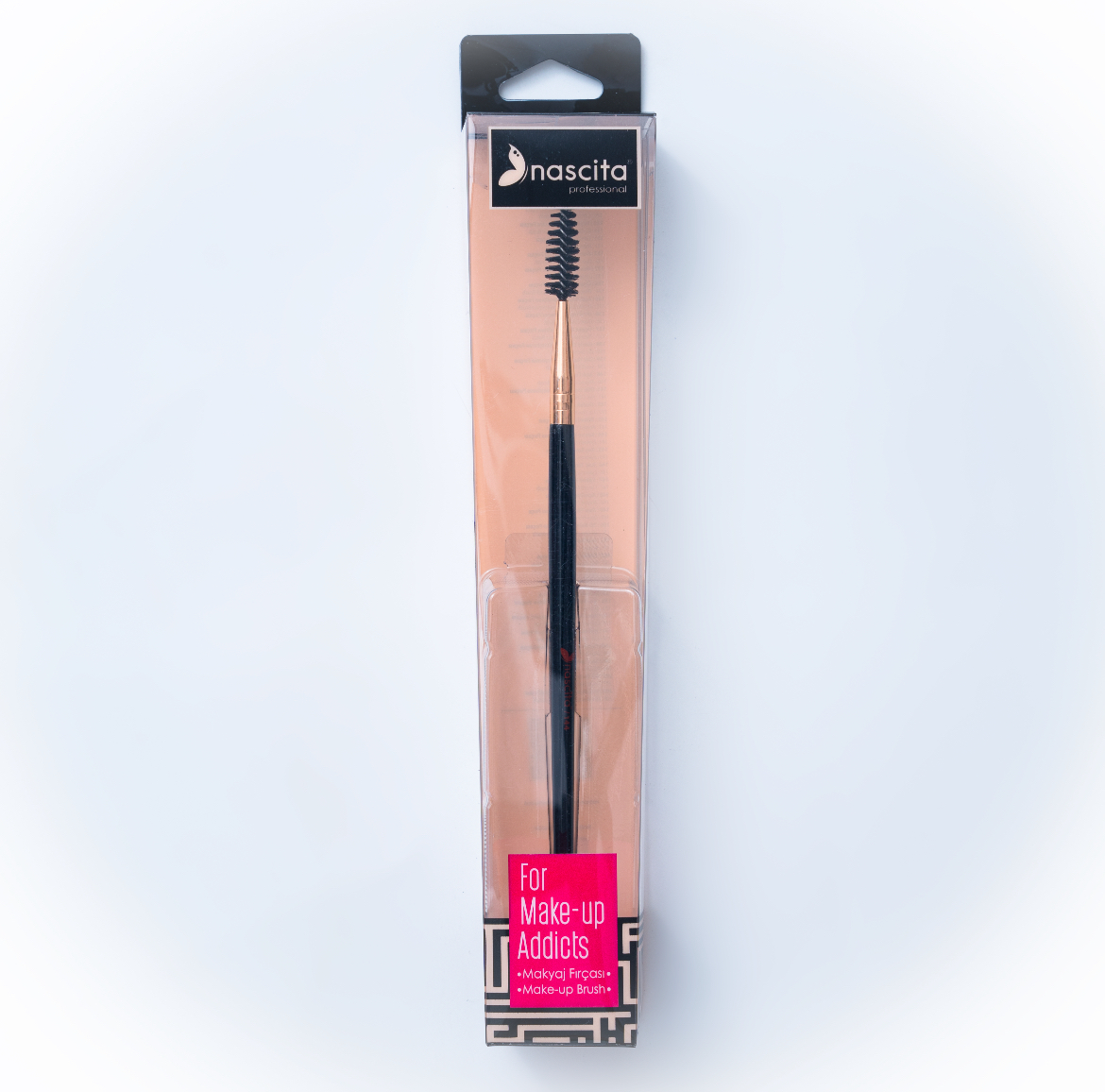Nascita Professional Makeup Brush - Spoolie Brush. ناسيتا فرشاة حواجب ورموش