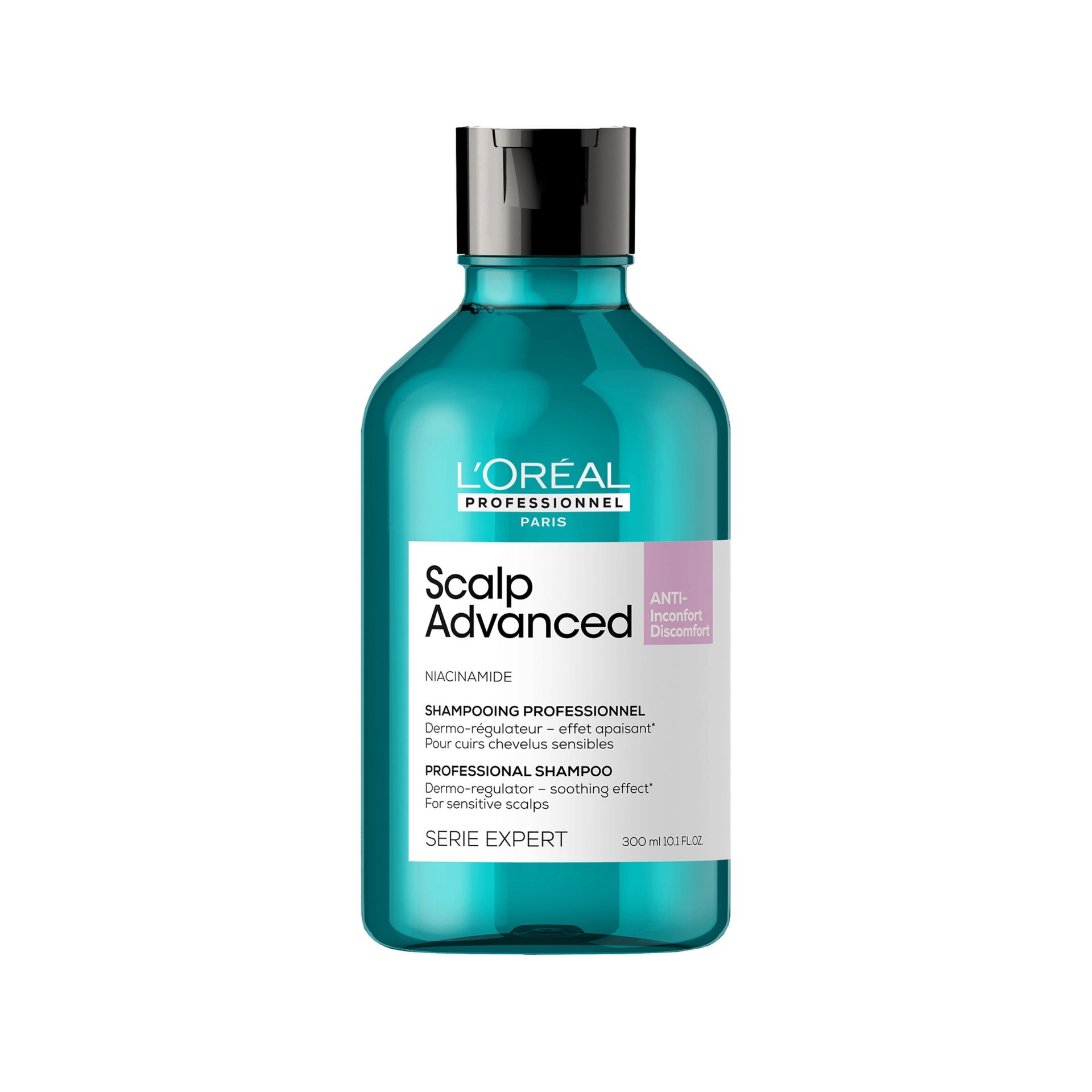 LOREAL PARIS [Scalp Advanced] Anti-discomfort dermo-regulator shampoo. لوريال شامبو منظم لفروة الرأس مضاد للازعاج