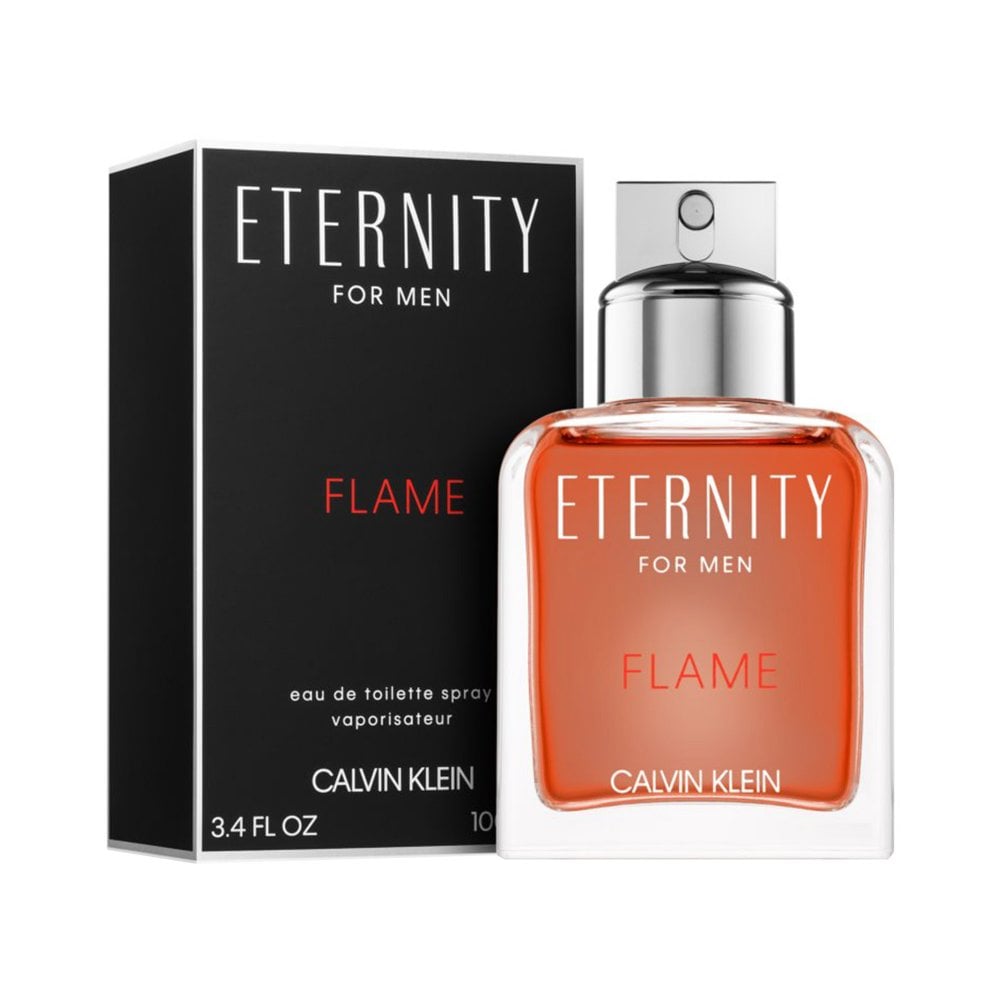 CALVIN KLEIN Eternity Flame For Men Calvin Klein  100ml عطر اتيرنتي فليم للرجال من كالفن كلاين