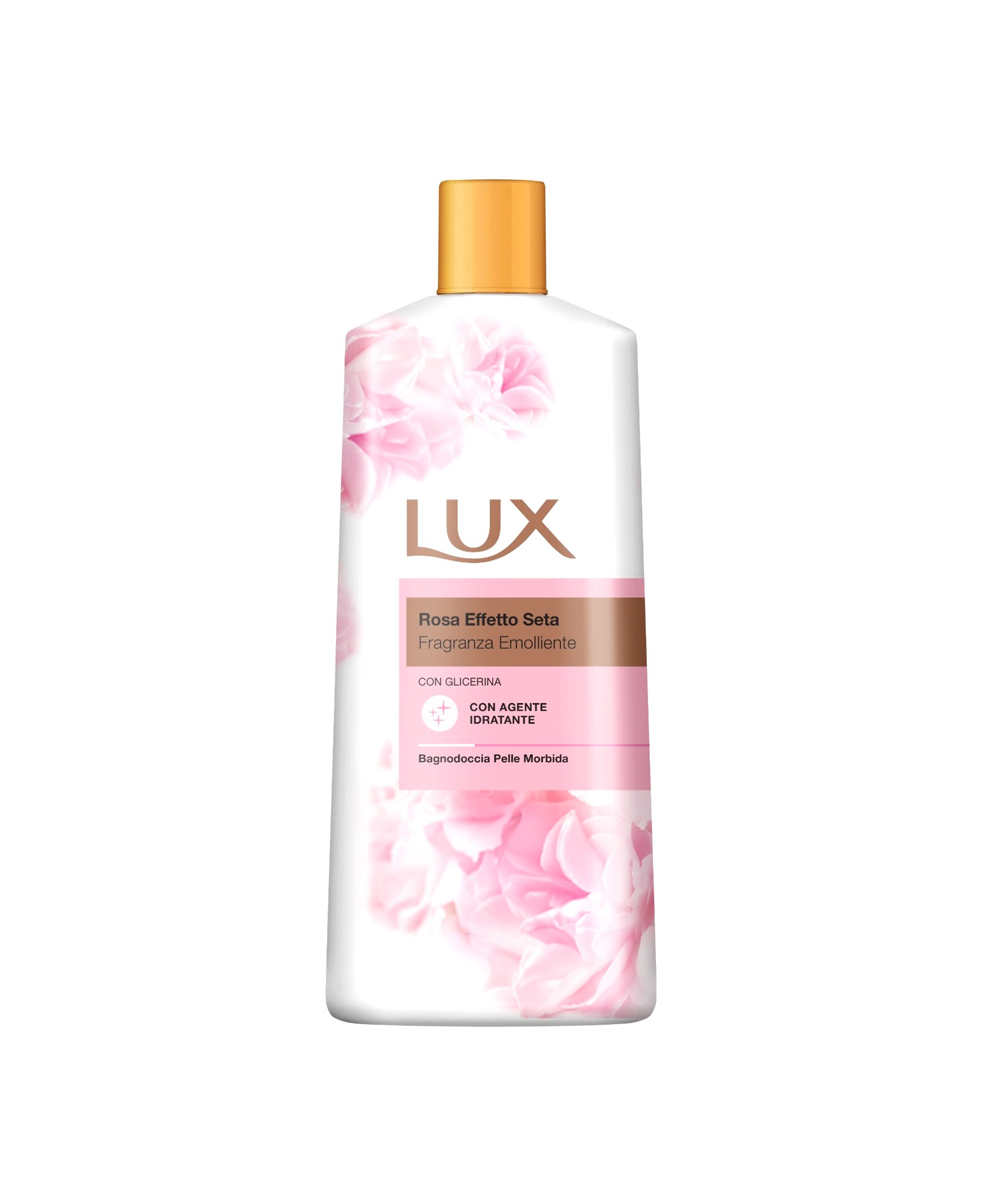 Lux Shower Gel Rose Effetto Seta 600ml Pink Silk Effect لوكس جل استحمام