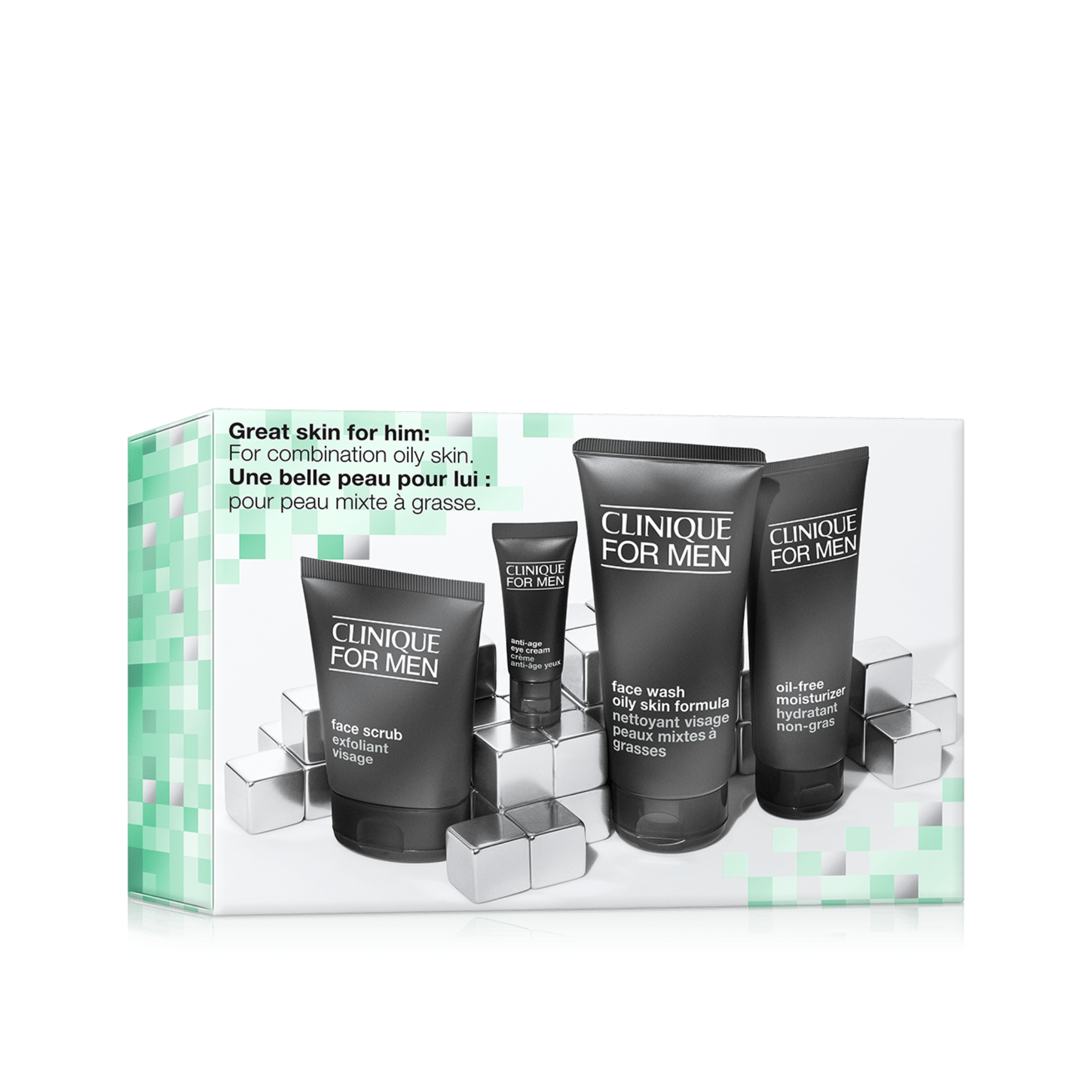CLINIQUE Great Skin For Him: For Combination Oily Skin بشرة رائعة للرجال للبشرة الدهنية المختلطة