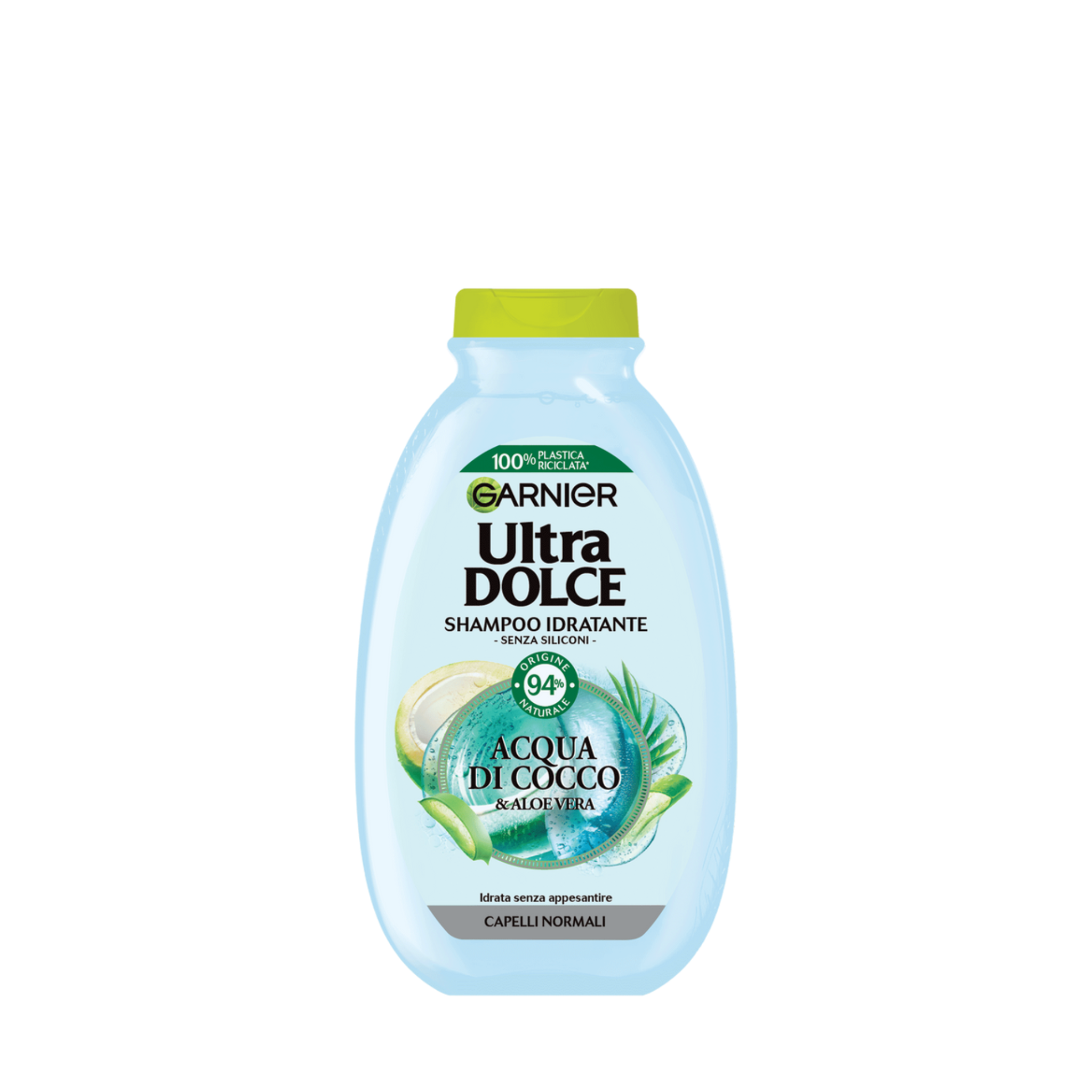 GARNIER ULTRA DOLCE ACQUA DI COCCO E ALOE VERA Shampoo Idratante 300ml كارنير شامبو بالالوفيرا وجوز الهند