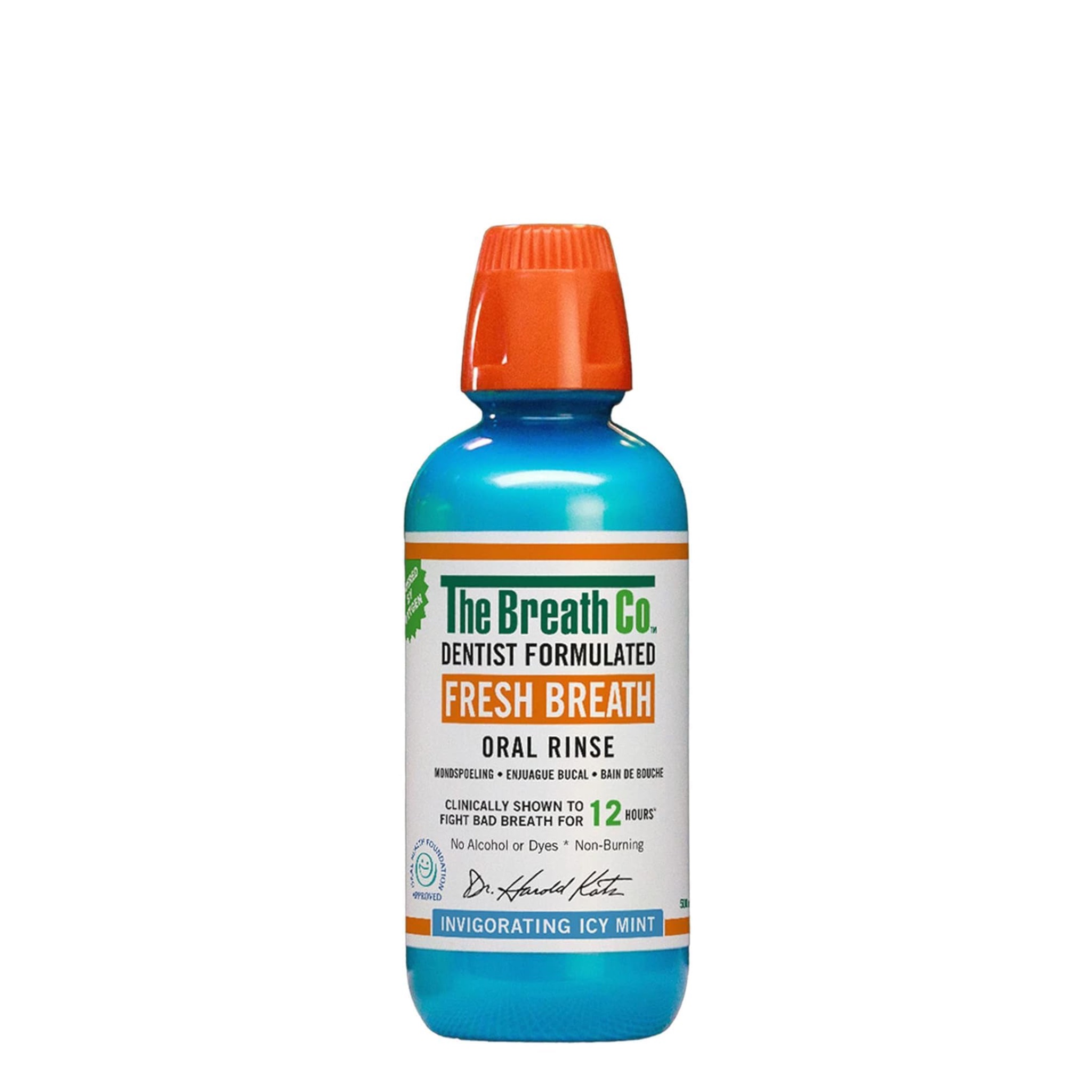 TheBreathCo. Invigorating icy Mint 500ml غرغرة النعناع الثلجي للفم