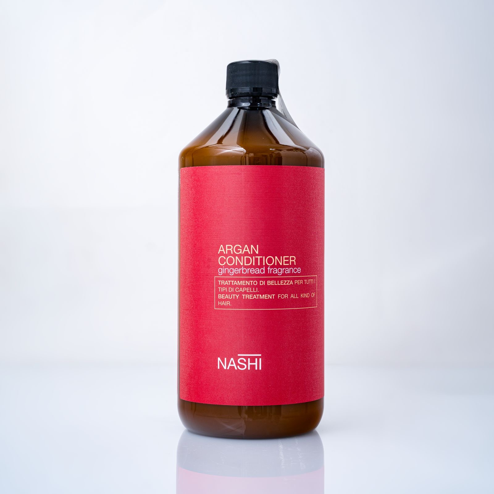 NASHI NASHI ARGAN CONDITIONER GINGERBREAD FRAGRANCE 1000ml ناشي بلسم الاركان للشعر
