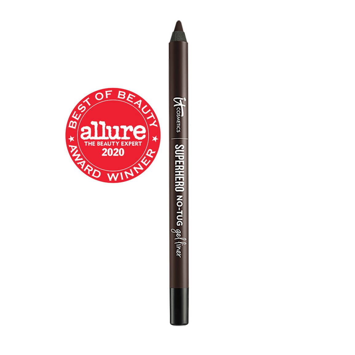 It Cosmetics SUPERHERO  NO-TUG SHARPENABLE GEL EYELINER FANTASTIC ESPRESSO قلم كحل تحديد العيون