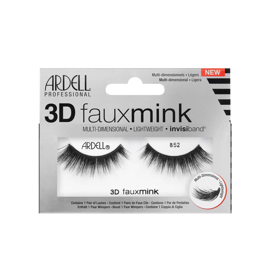 Ardell 3D Faux Mink 852 Strip Lashes رموش أصطناعية للعين