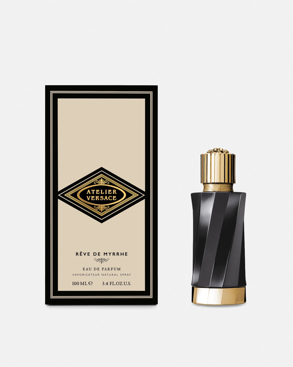 VERSACE ATELIER Rêve De Myrrhe Eau de Parfum 100ml فيرزاجي عطر للرجال والنساء