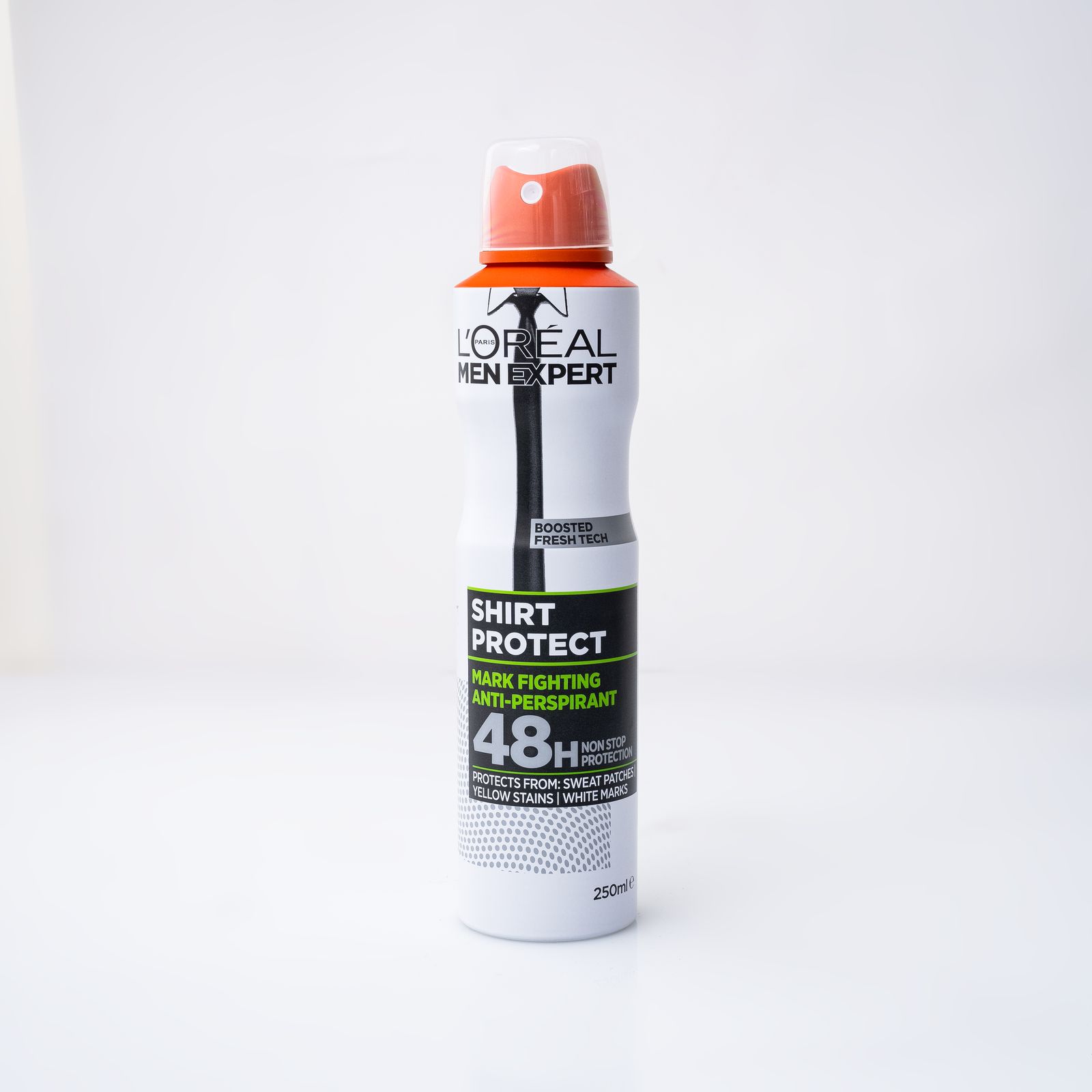 LOREAL PARIS MEN EXPERT  48H SPRAY DEODORANT SHIRT PROTECT لوريال باريس مين إكسبرت بخاخ مزيل العرق